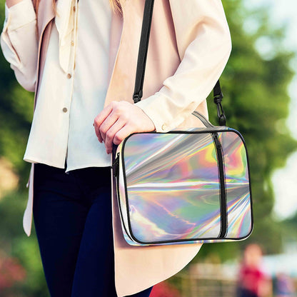 Holographic Art Print Shoulder Strap Bible Bag