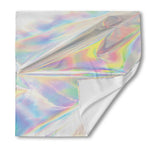 Holographic Art Print Silk Bandana