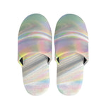 Holographic Art Print Slippers
