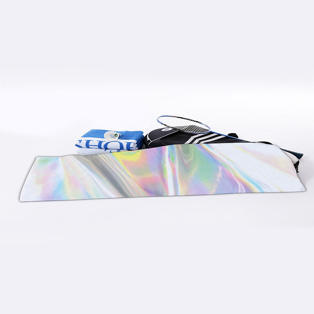 Holographic Art Print Sports Towel