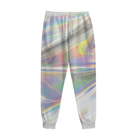Holographic Art Print Sweatpants