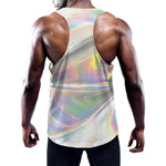 Holographic Art Print Training Tank Top