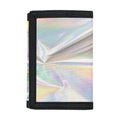 Holographic Art Print Trifold Wallet