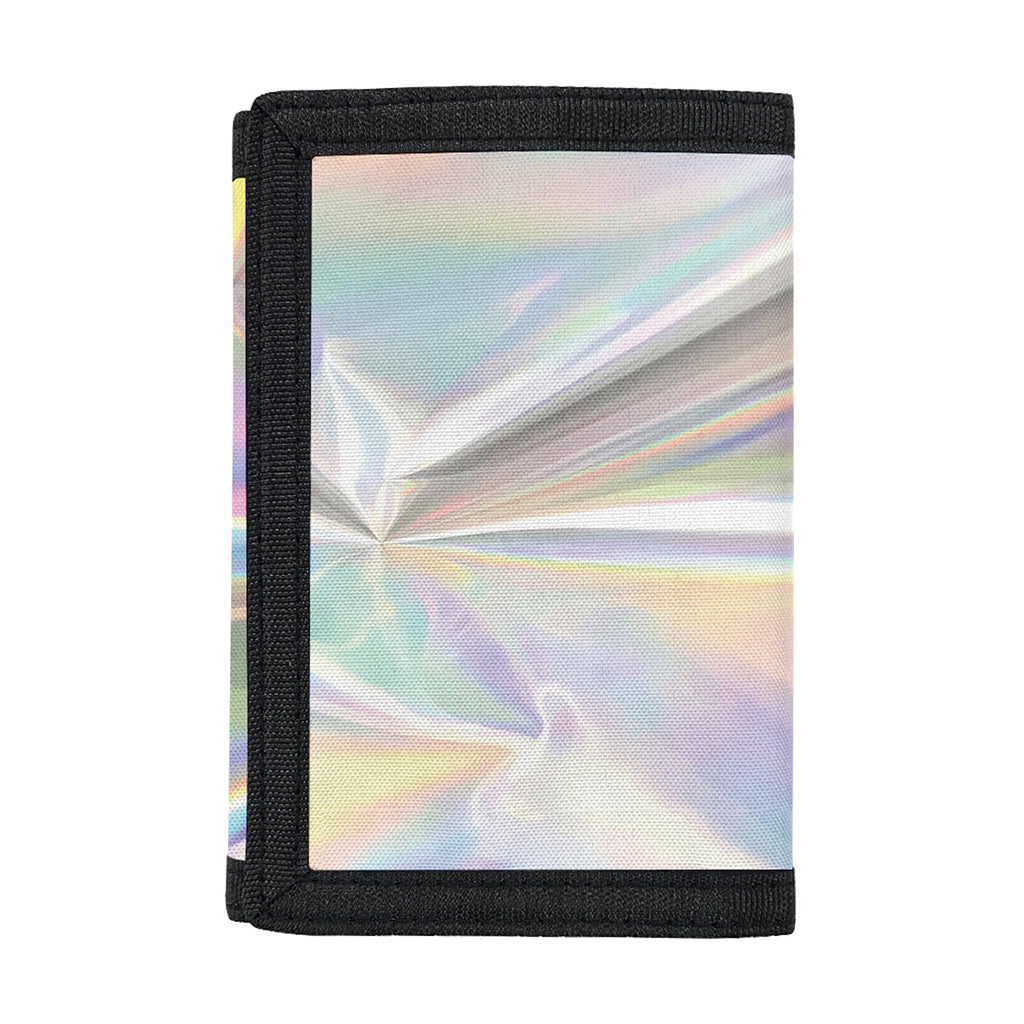 Holographic Art Print Trifold Wallet