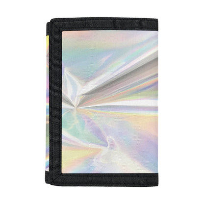 Holographic Art Print Trifold Wallet