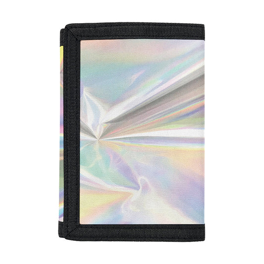Holographic Art Print Trifold Wallet