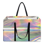 Holographic Art Print Utility Tote Bag