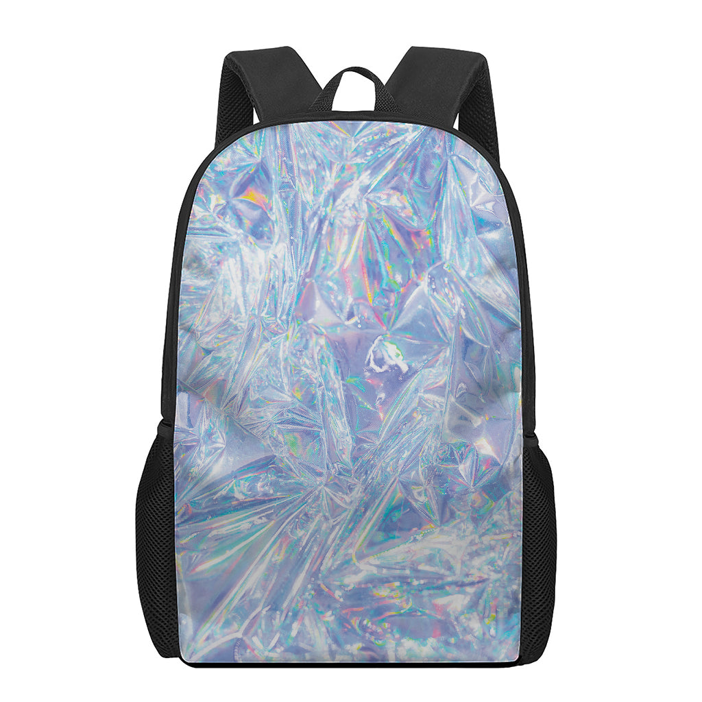 Holographic Artwork Print 17 Inch Backpack
