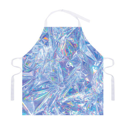 Holographic Artwork Print Adjustable Apron