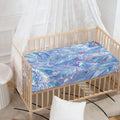 Holographic Artwork Print Baby Crib Sheet
