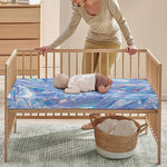 Holographic Artwork Print Baby Crib Sheet