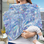 Holographic Artwork Print Baby Seat Cover