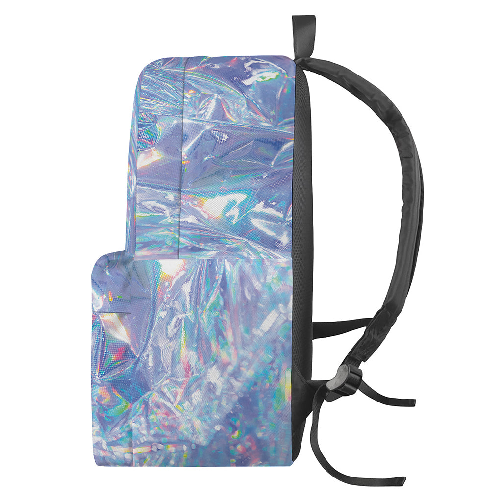 Holographic Artwork Print Backpack