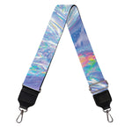 Holographic Artwork Print Bag Strap