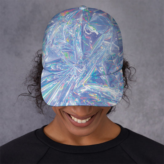 Holographic Artwork Print Baseball Cap