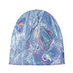 Holographic Artwork Print Beanie