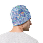 Holographic Artwork Print Beanie