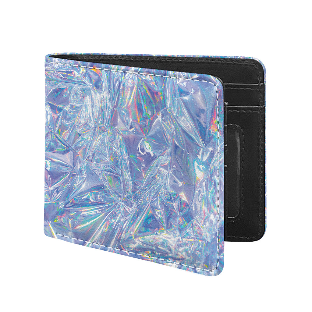 Holographic Artwork Print Bifold Wallet