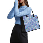 Holographic Artwork Print Canvas Tote Bag