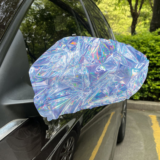Holographic Artwork Print Car Side Mirror Covers
