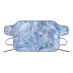 Holographic Artwork Print Car Windshield Snow Cover