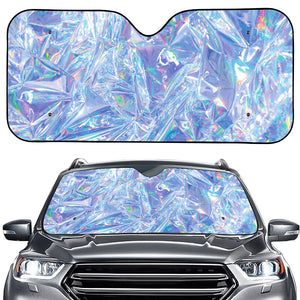 Holographic Artwork Print Car Windshield Sun Shade