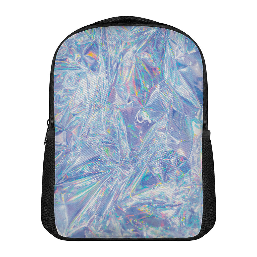 Holographic Artwork Print Casual Backpack
