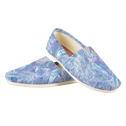 Holographic Artwork Print Casual Shoes