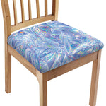 Holographic Artwork Print Chair Cushion Cover