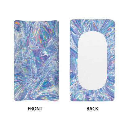 Holographic Artwork Print Changing Pad Cover