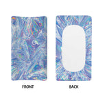 Holographic Artwork Print Changing Pad Cover