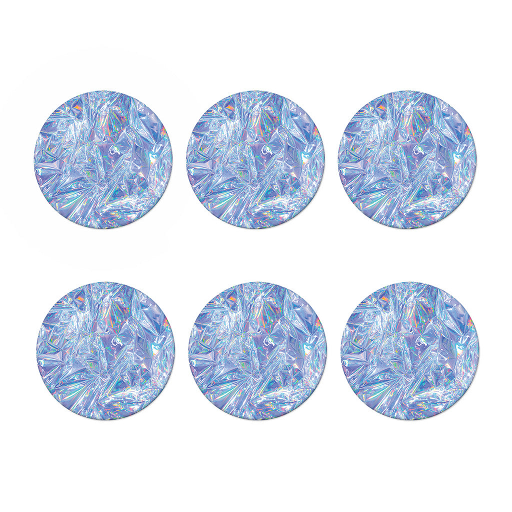 Holographic Artwork Print Coaster Set