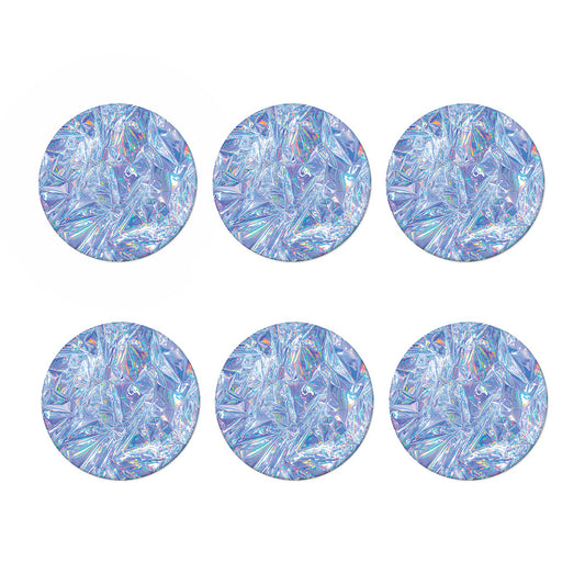 Holographic Artwork Print Coaster Set
