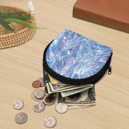 Holographic Artwork Print Coin Purse