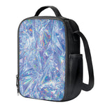 Holographic Artwork Print Crossbody Lunch Bag