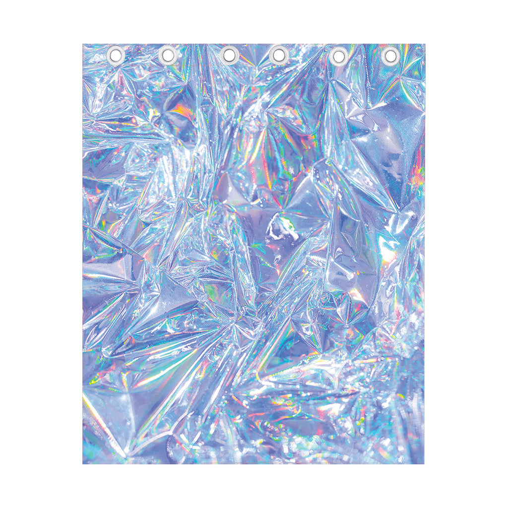 Holographic Artwork Print Curtain
