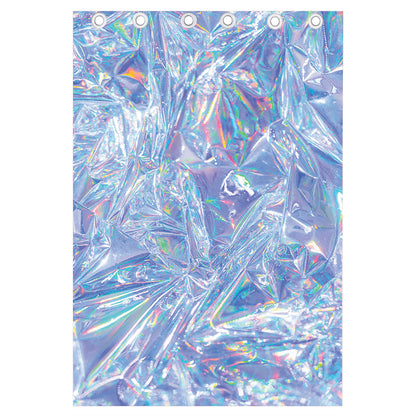Holographic Artwork Print Curtain