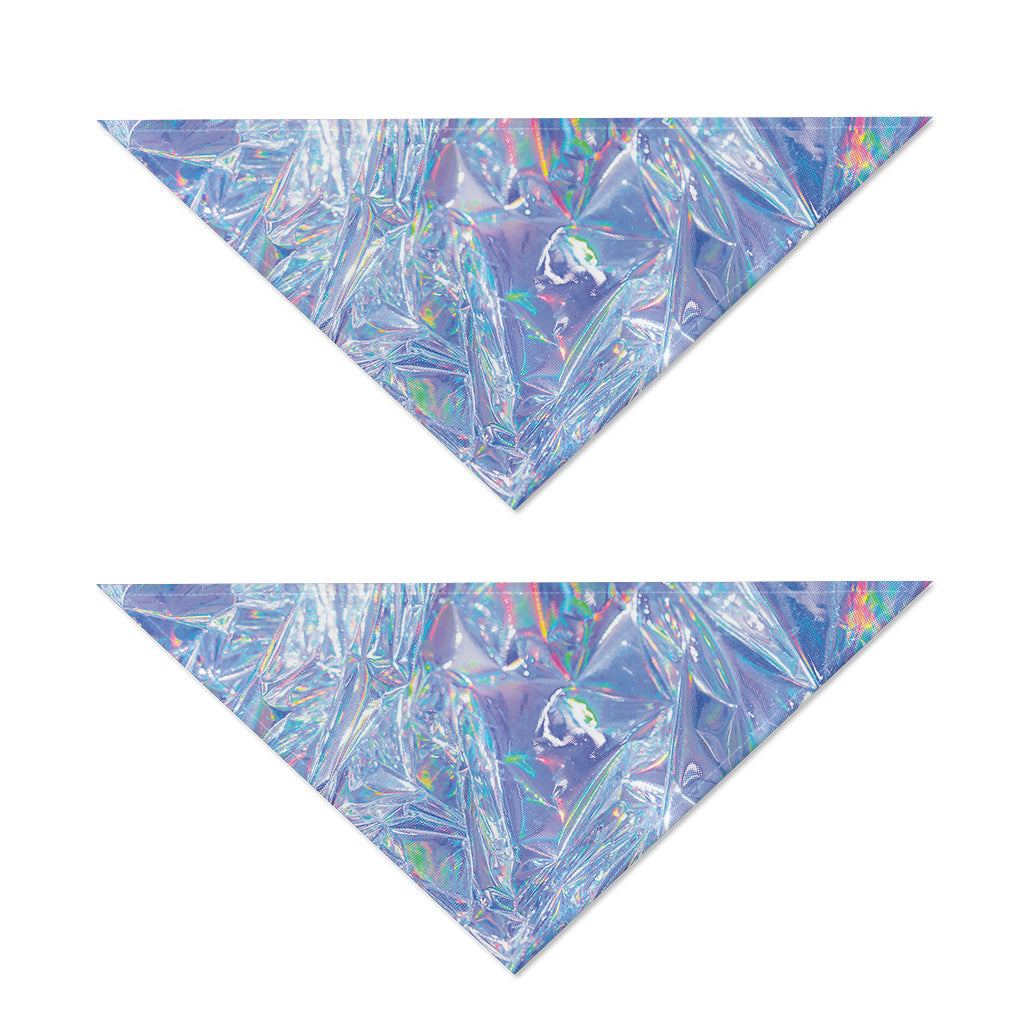 Holographic Artwork Print Dog Bandana