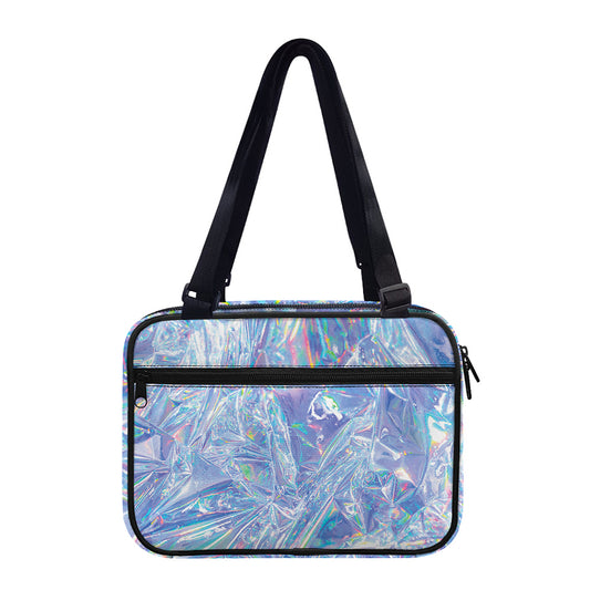 Holographic Artwork Print Double Strap Bible Bag