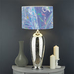 Holographic Artwork Print Drum Lamp Shade