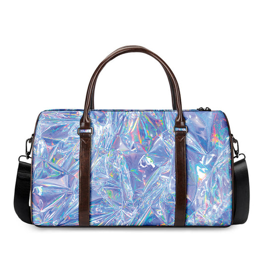 Holographic Artwork Print Duffle Bag