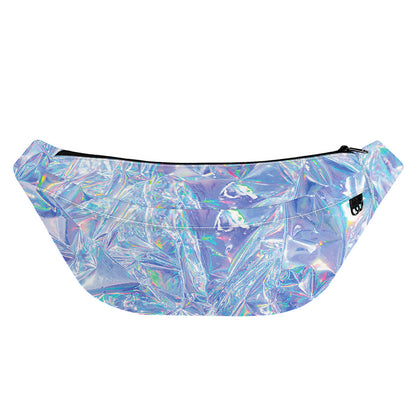 Holographic Artwork Print Fanny Pack