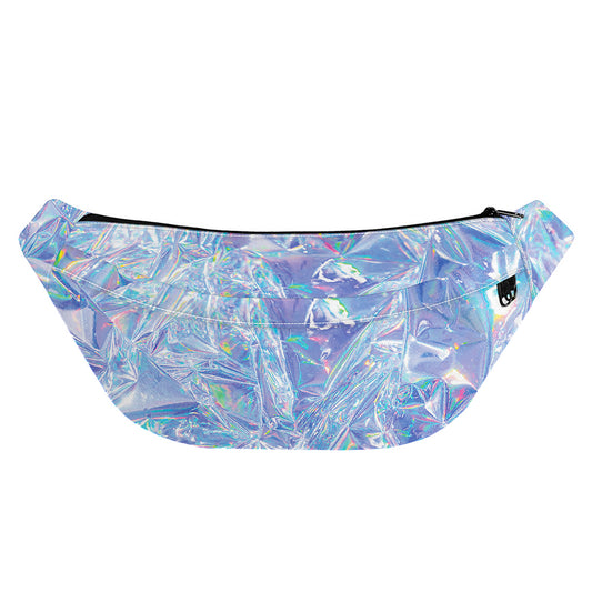 Holographic Artwork Print Fanny Pack