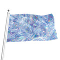 Holographic Artwork Print Flag