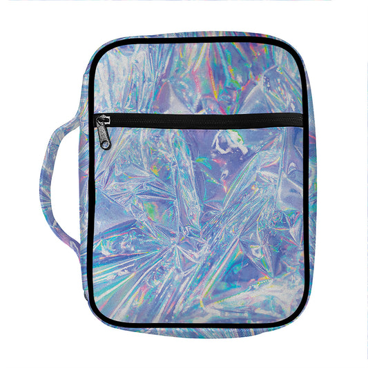 Holographic Artwork Print Front Pocket Bible Bag