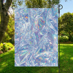 Holographic Artwork Print Garden Flag