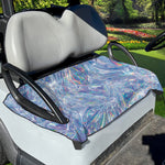 Holographic Artwork Print Golf Cart Seat Cover