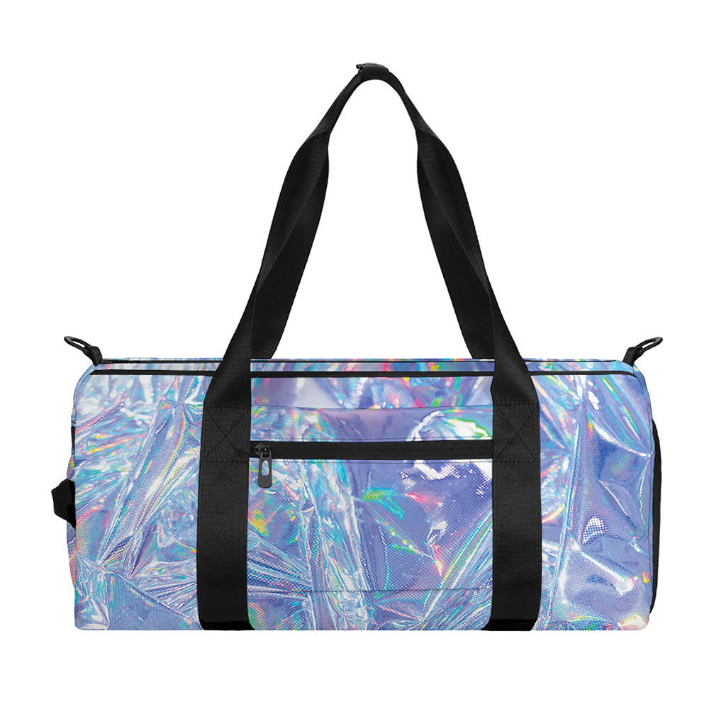 Holographic Artwork Print Gym Bag