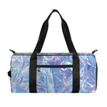 Holographic Artwork Print Gym Bag
