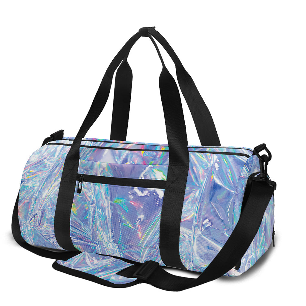 Holographic Artwork Print Gym Bag